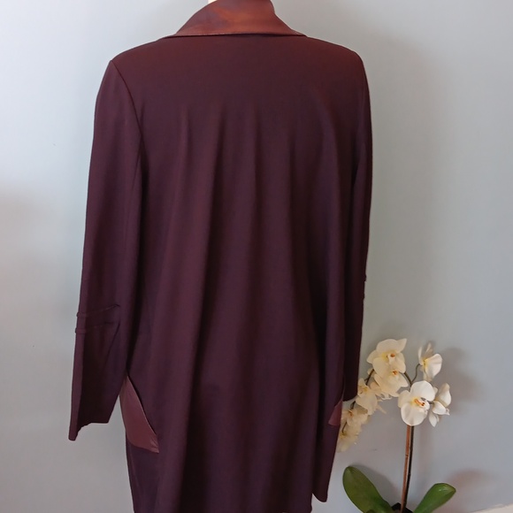 Picadilly plum cardigan - Picture 3 of 4